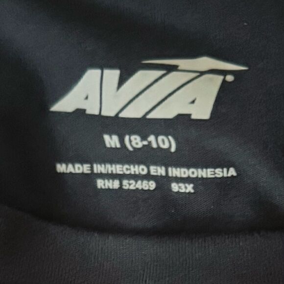 Avia Performance Gray Ruched Long Sleeve Shirt Size Medium - Picture 5 of 6